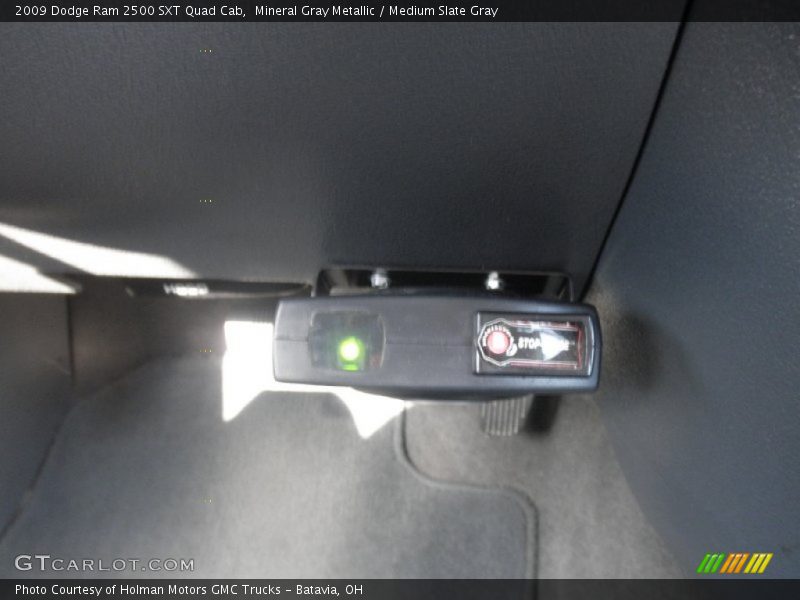 Mineral Gray Metallic / Medium Slate Gray 2009 Dodge Ram 2500 SXT Quad Cab