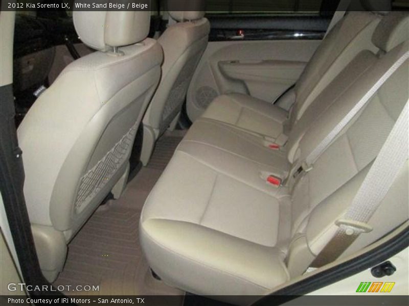 White Sand Beige / Beige 2012 Kia Sorento LX