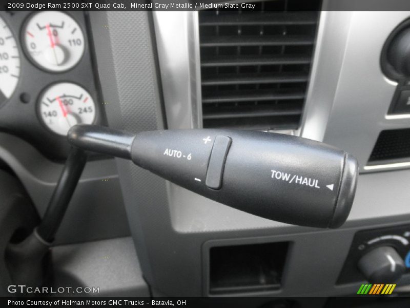 Controls of 2009 Ram 2500 SXT Quad Cab