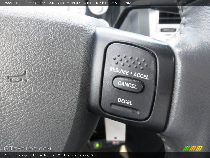 Controls of 2009 Ram 2500 SXT Quad Cab