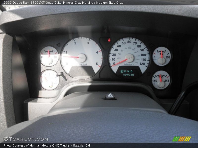  2009 Ram 2500 SXT Quad Cab SXT Quad Cab Gauges