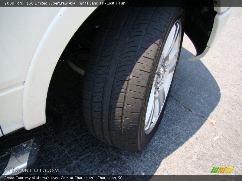 White Sand Tri-Coat / Tan 2008 Ford F150 Limited SuperCrew 4x4