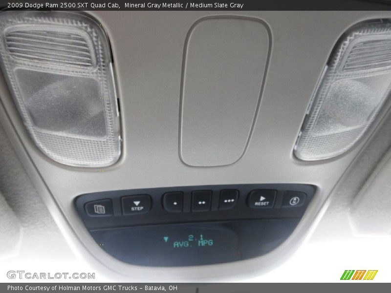 Mineral Gray Metallic / Medium Slate Gray 2009 Dodge Ram 2500 SXT Quad Cab