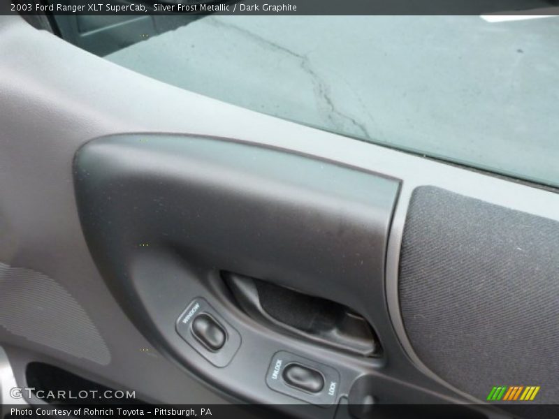 Silver Frost Metallic / Dark Graphite 2003 Ford Ranger XLT SuperCab