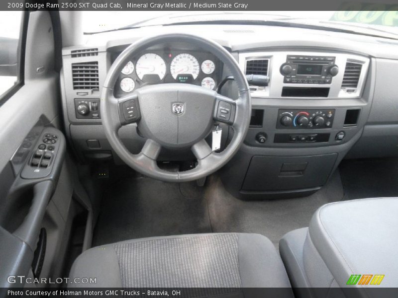 Dashboard of 2009 Ram 2500 SXT Quad Cab