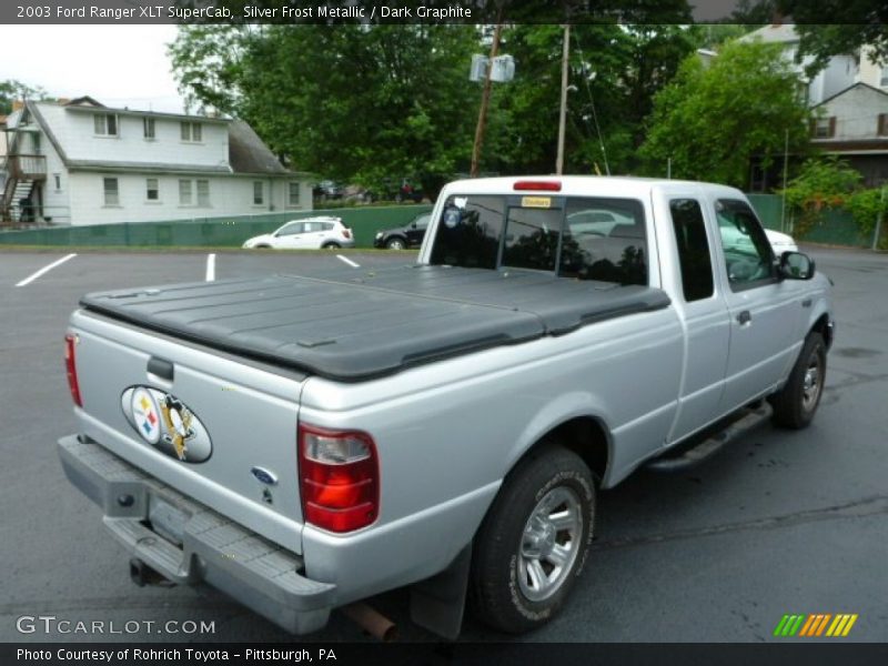 Silver Frost Metallic / Dark Graphite 2003 Ford Ranger XLT SuperCab