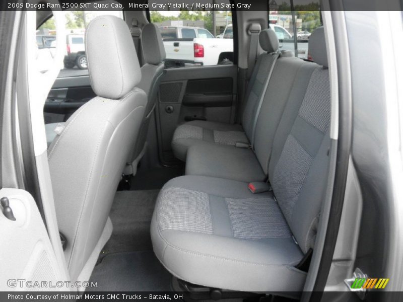 Rear Seat of 2009 Ram 2500 SXT Quad Cab