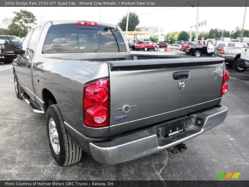 Mineral Gray Metallic / Medium Slate Gray 2009 Dodge Ram 2500 SXT Quad Cab