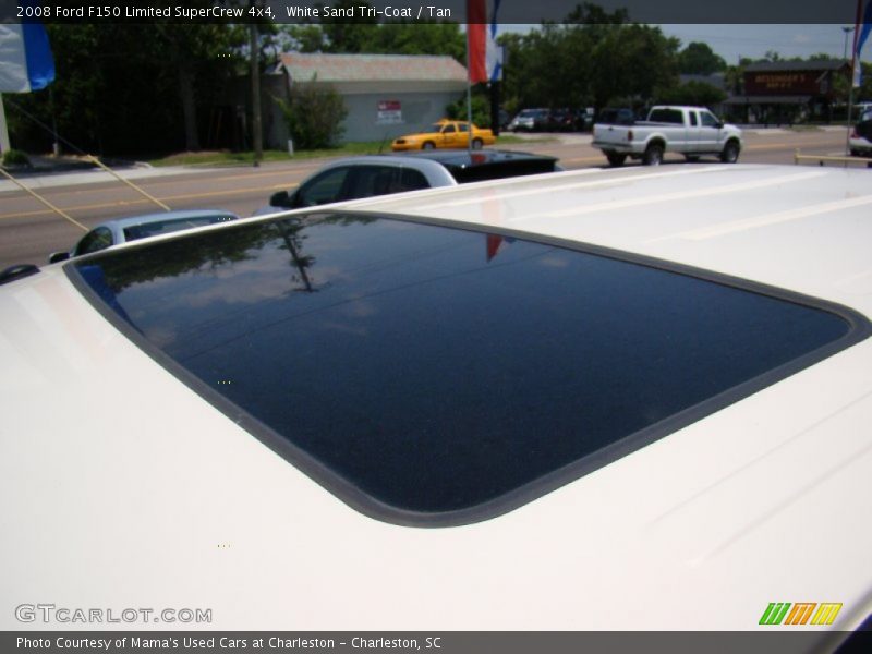 White Sand Tri-Coat / Tan 2008 Ford F150 Limited SuperCrew 4x4