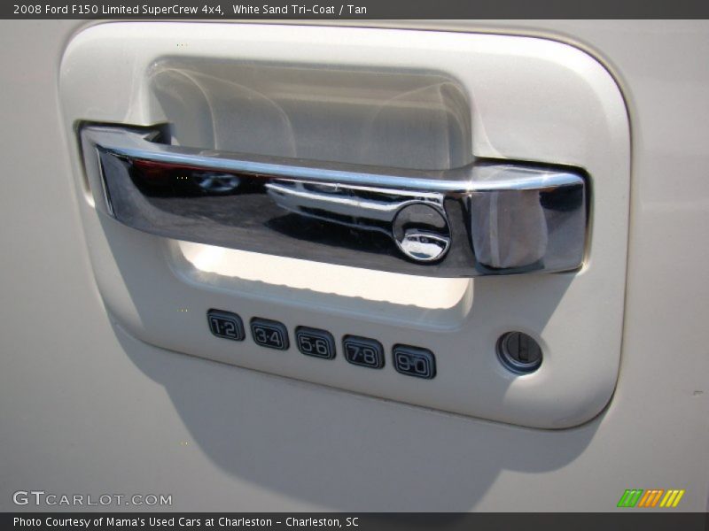 White Sand Tri-Coat / Tan 2008 Ford F150 Limited SuperCrew 4x4