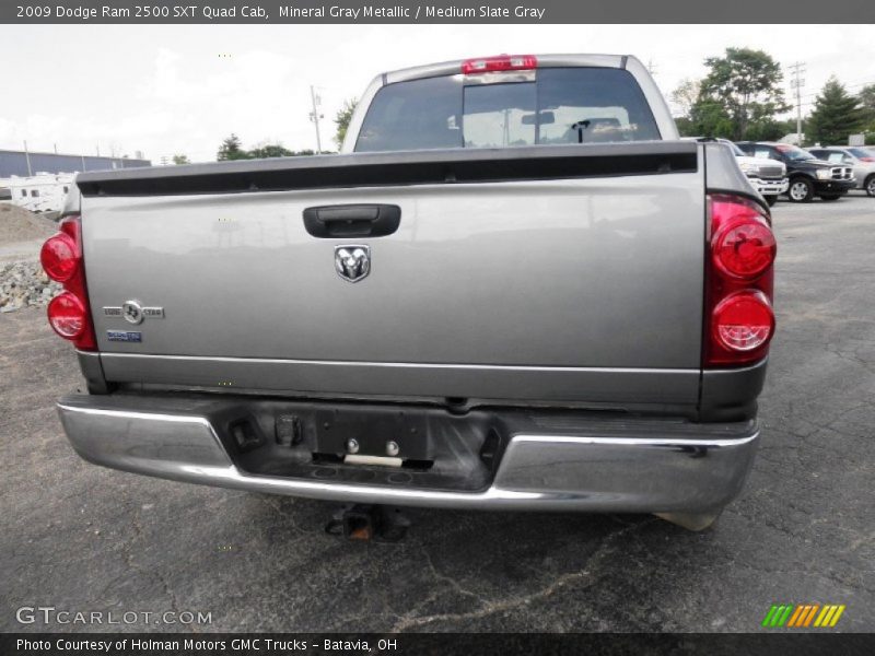 Mineral Gray Metallic / Medium Slate Gray 2009 Dodge Ram 2500 SXT Quad Cab