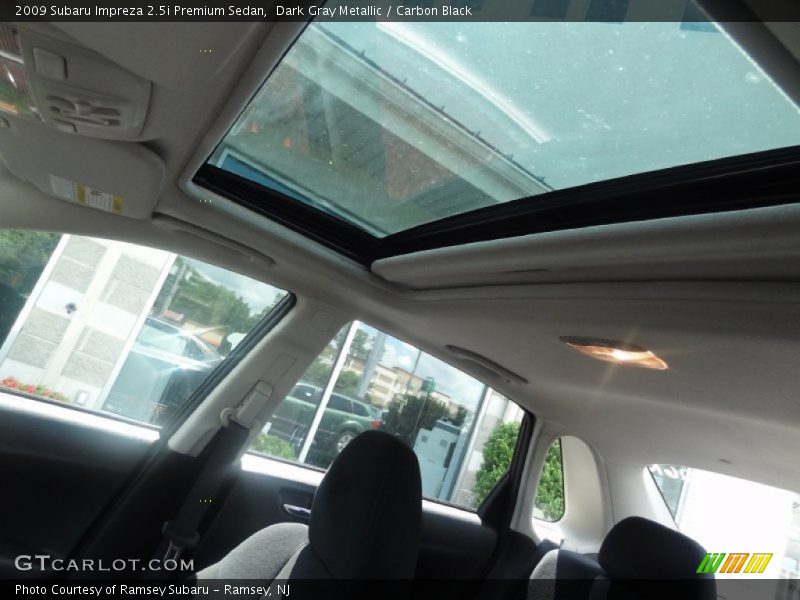 Dark Gray Metallic / Carbon Black 2009 Subaru Impreza 2.5i Premium Sedan
