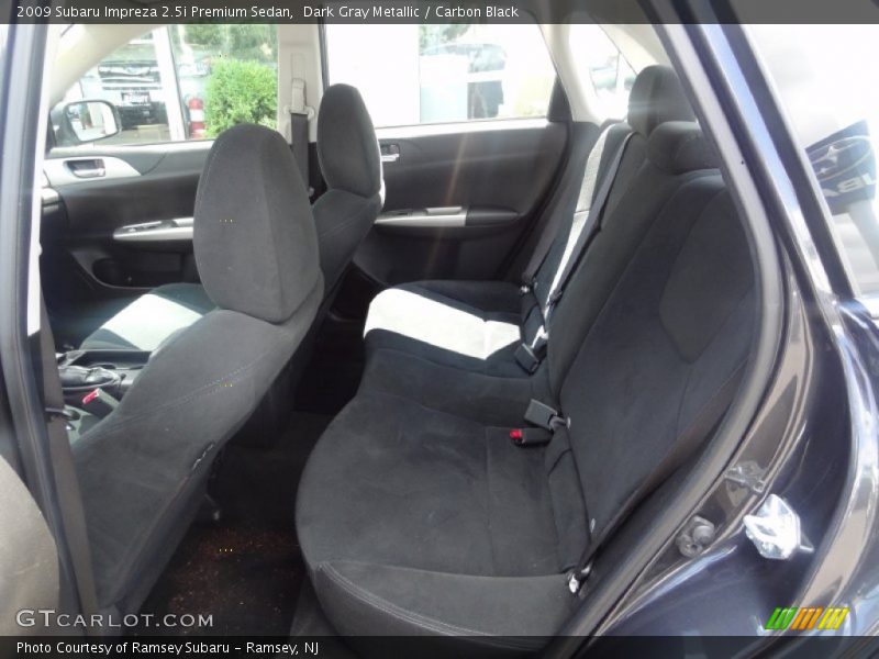 Dark Gray Metallic / Carbon Black 2009 Subaru Impreza 2.5i Premium Sedan