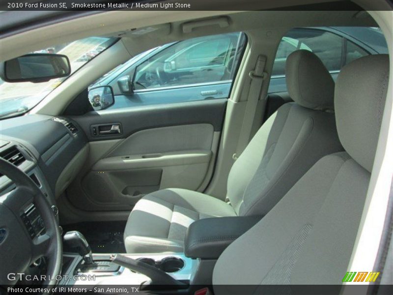 Smokestone Metallic / Medium Light Stone 2010 Ford Fusion SE