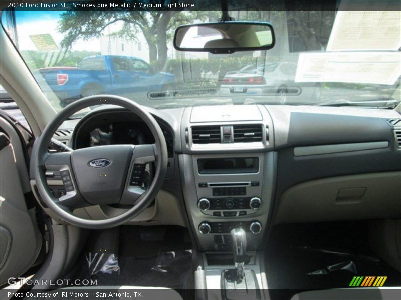 Smokestone Metallic / Medium Light Stone 2010 Ford Fusion SE