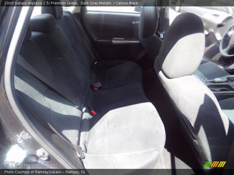 Dark Gray Metallic / Carbon Black 2009 Subaru Impreza 2.5i Premium Sedan