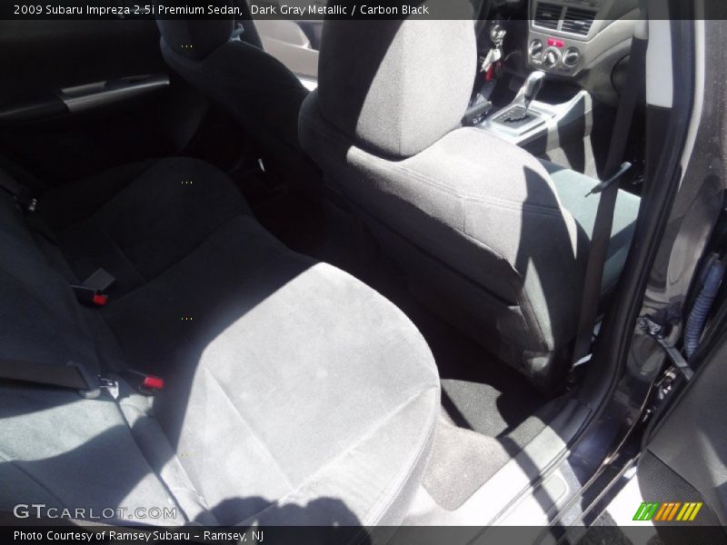 Dark Gray Metallic / Carbon Black 2009 Subaru Impreza 2.5i Premium Sedan
