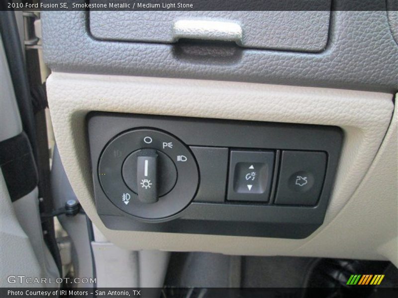 Smokestone Metallic / Medium Light Stone 2010 Ford Fusion SE
