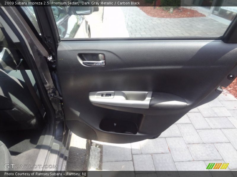 Dark Gray Metallic / Carbon Black 2009 Subaru Impreza 2.5i Premium Sedan