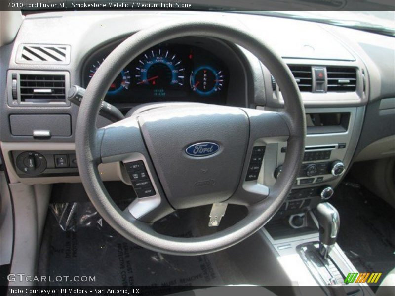 Smokestone Metallic / Medium Light Stone 2010 Ford Fusion SE