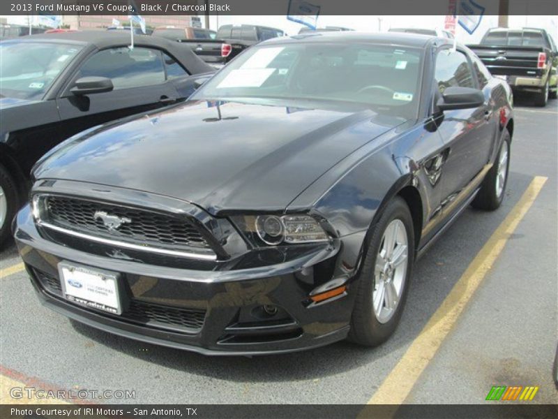 Black / Charcoal Black 2013 Ford Mustang V6 Coupe
