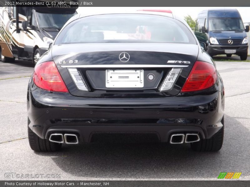 Black / Black 2012 Mercedes-Benz CL 63 AMG