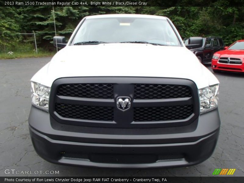 Bright White / Black/Diesel Gray 2013 Ram 1500 Tradesman Regular Cab 4x4