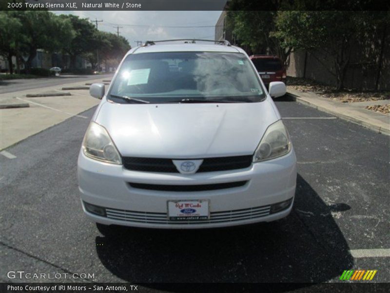 Natural White / Stone 2005 Toyota Sienna XLE
