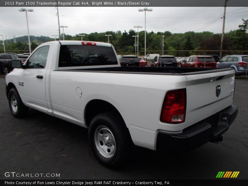 Bright White / Black/Diesel Gray 2013 Ram 1500 Tradesman Regular Cab 4x4