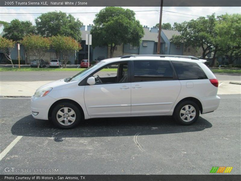 Natural White / Stone 2005 Toyota Sienna XLE