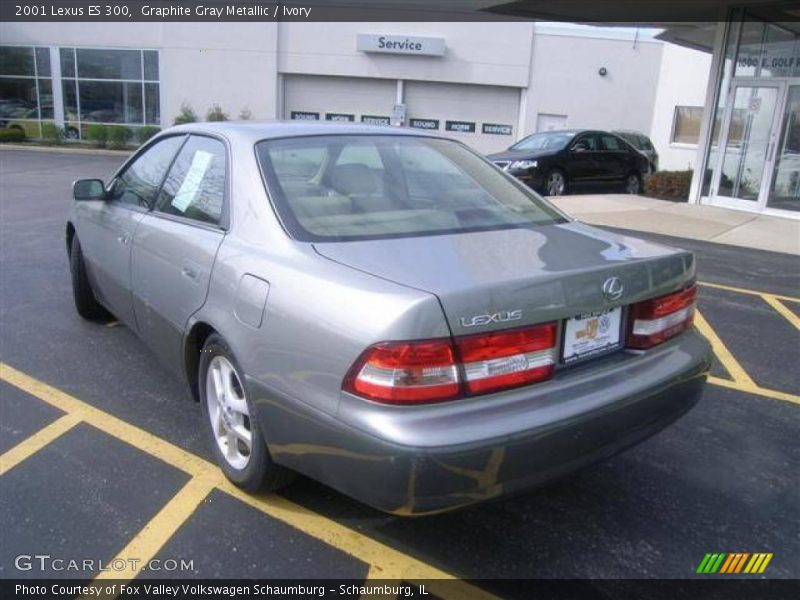 Graphite Gray Metallic / Ivory 2001 Lexus ES 300