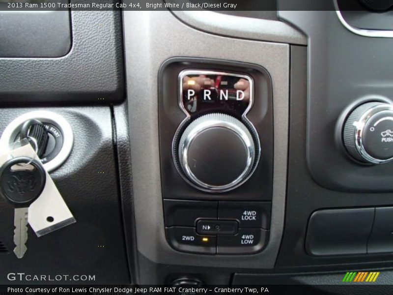 Bright White / Black/Diesel Gray 2013 Ram 1500 Tradesman Regular Cab 4x4