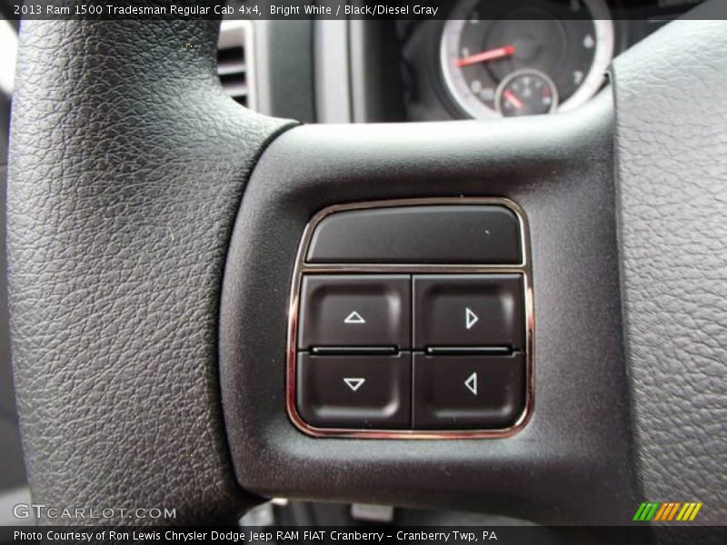 Bright White / Black/Diesel Gray 2013 Ram 1500 Tradesman Regular Cab 4x4