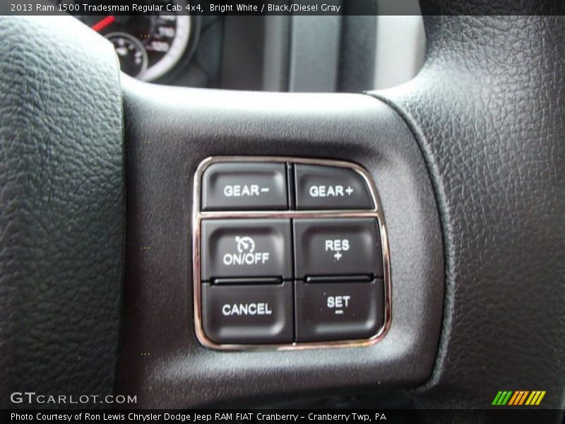 Bright White / Black/Diesel Gray 2013 Ram 1500 Tradesman Regular Cab 4x4