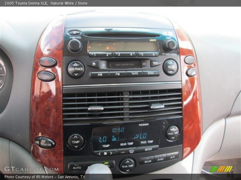 Natural White / Stone 2005 Toyota Sienna XLE