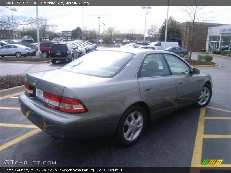 Graphite Gray Metallic / Ivory 2001 Lexus ES 300