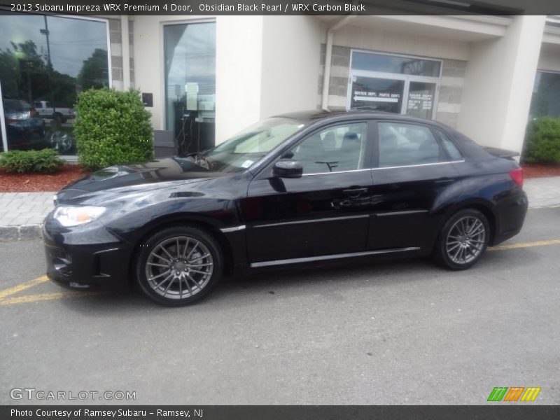 Obsidian Black Pearl / WRX Carbon Black 2013 Subaru Impreza WRX Premium 4 Door