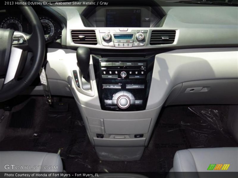 Alabaster Silver Metallic / Gray 2013 Honda Odyssey EX-L