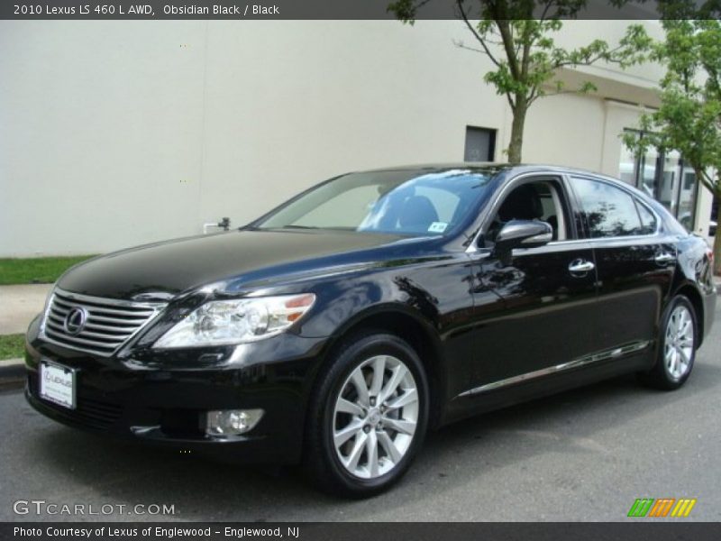 Obsidian Black / Black 2010 Lexus LS 460 L AWD