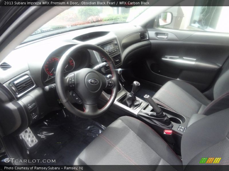 Obsidian Black Pearl / WRX Carbon Black 2013 Subaru Impreza WRX Premium 4 Door