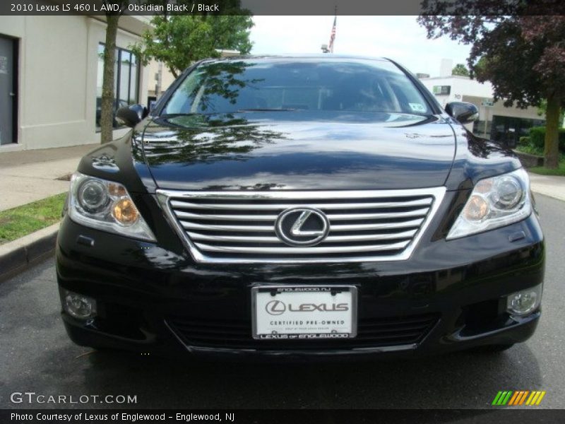 Obsidian Black / Black 2010 Lexus LS 460 L AWD