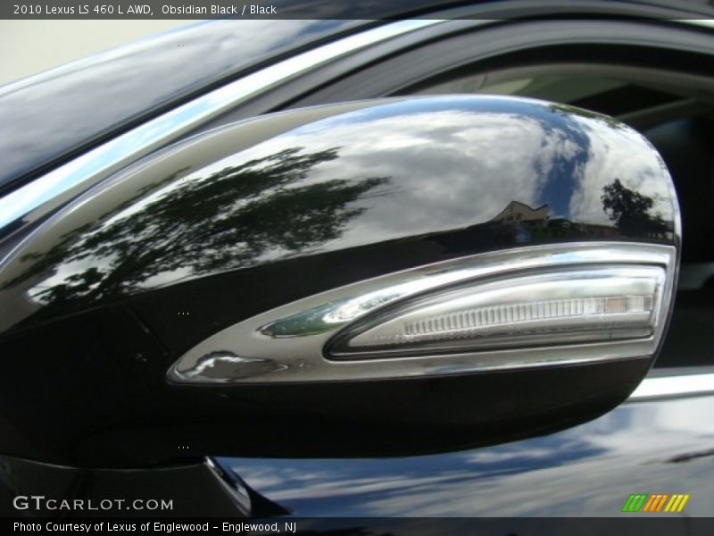 Obsidian Black / Black 2010 Lexus LS 460 L AWD