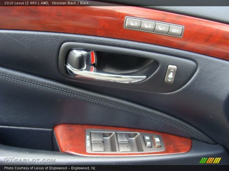 Obsidian Black / Black 2010 Lexus LS 460 L AWD
