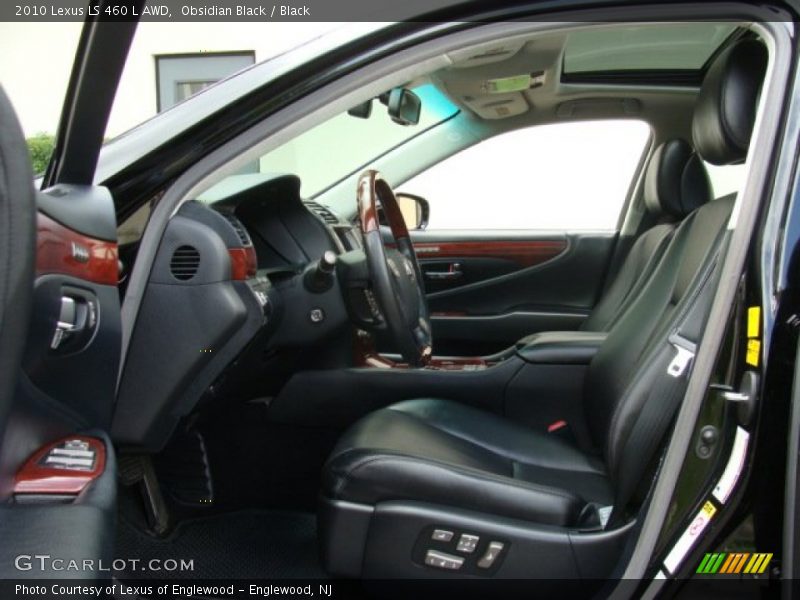 Obsidian Black / Black 2010 Lexus LS 460 L AWD