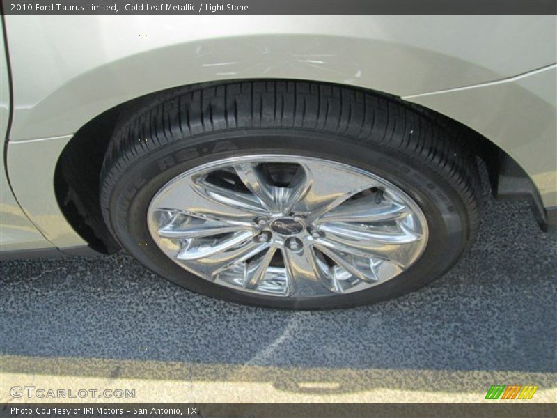 Gold Leaf Metallic / Light Stone 2010 Ford Taurus Limited