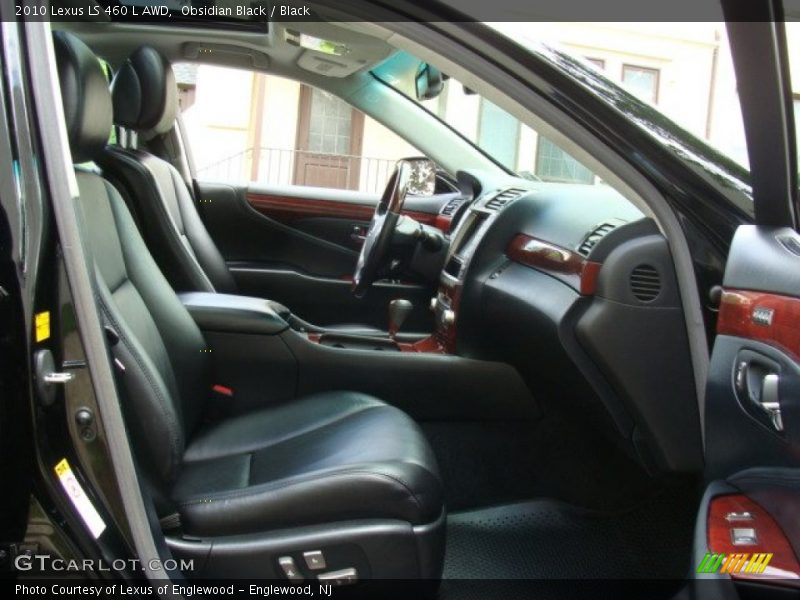Obsidian Black / Black 2010 Lexus LS 460 L AWD