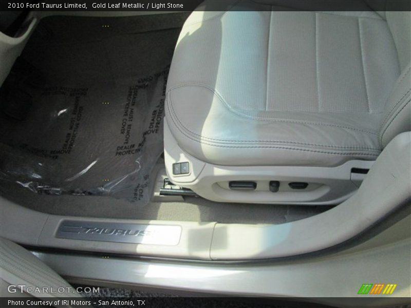 Gold Leaf Metallic / Light Stone 2010 Ford Taurus Limited