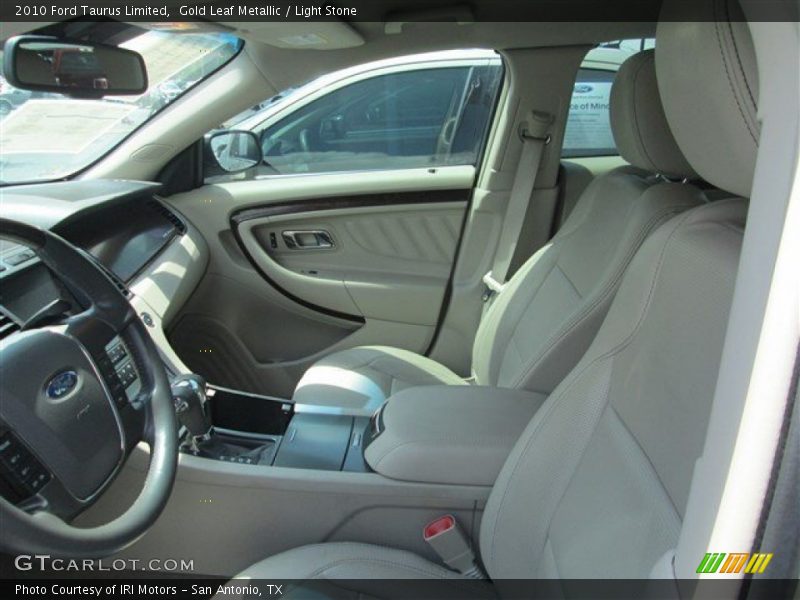 Gold Leaf Metallic / Light Stone 2010 Ford Taurus Limited