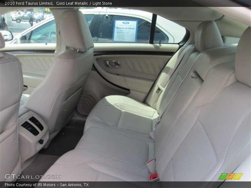 Gold Leaf Metallic / Light Stone 2010 Ford Taurus Limited
