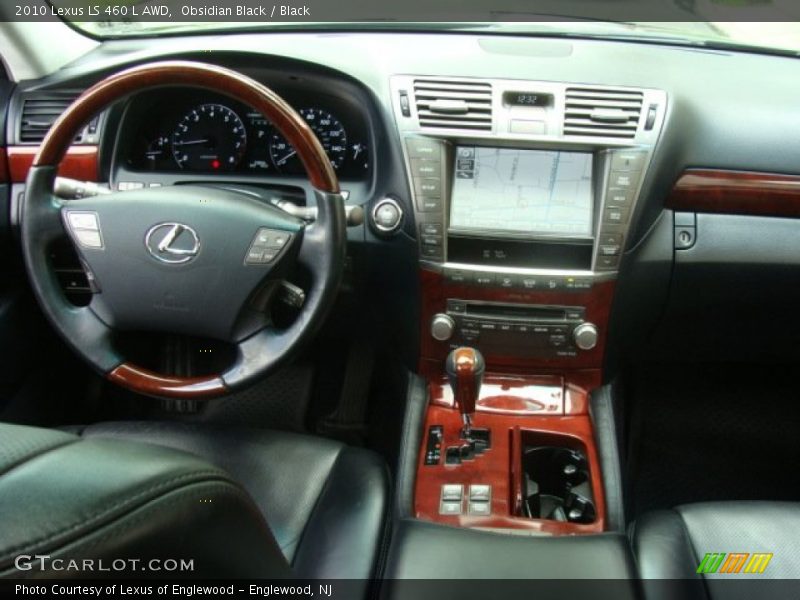 Obsidian Black / Black 2010 Lexus LS 460 L AWD